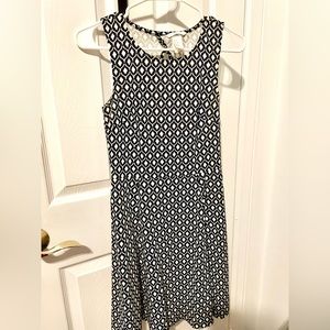 Abstract Printed Dress